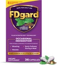 FDgard Gut Health Supplement, Forstoppelse, Kvalme & Bloating, Opsat Mave, 36 Kapsler