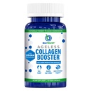 BioTrust Agueless Collagen Booster, Powerfull Support Beauty fra Indenfor, Vegan Collagen Builder til glødende hud, Smukke hår, Smukke negle, Sunde Joints, 60 kapsler (30 Servere)