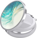 Nipichsha Pill Box, Lille Pill sag for purse & Pocket, Cute Travel Medicine Organizer, Portable Medicine Container Holder til at holde vitaminer, Medicin, Fish Oil & Kosttilskud, Teal Ocean