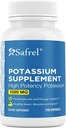 Safrel Kalium Supplement, 1020 mg, 120 Servering, 240 Vegetære kapsler, Non- GMO, Gluten Free, Made in USA