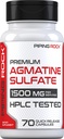Piping Rock Agmatine Sulfate Kapsler er 124; 1500mg