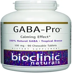 GABA - Pro - Natural 90 Chewable Tablets by Bioclinical Naturals