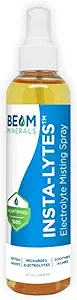 BEAM MINERALS Insta- Lytes • 124; Cram- Relief Elektrolyte Misting Spray • 124; Natural Liquid Electrolytes • 124; Mikronutrients Supplement for Cramping, Muscle Aches, og Udslæt • Relief • 124; 8 fl Oz
