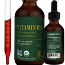 Global Healing - Organic Vitamin B12 5000 MCG Sublingual Liquid - Methylcobalamin, Hydroxo Blend & mere - Methylerede dråber til voksne - Vegan, ikke-GMO, VIT B12, vitaminer supplement (2 Oz)