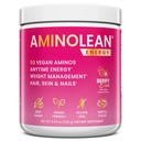 RSP NUTRITION AminoLean Pre Workout, Clean Energy med ingen Jitters, Tingles eller Crash, Vegan Venlig med Tilføjet biotin til hår, hud, negle, Berry Elixir, 30 Servere