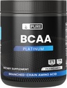 PURE ORIGINALSKE INGREDIENSER 2: 1 BCAA pulver, 14.4 oz, Unflavored, 272 Servere, Altid Pure, Ingen tilsætningsstoffer eller Fillers