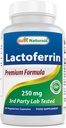 Bedste Naturals Lactoferrin 250 mg Veggie Capsule, understøtter sund immunfunktion - 60 Greve