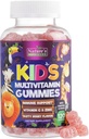 Multivitamin til børn - Komplet daglige børns Multi Vitamin Gummies med D-vitamin, B-vitaminer, zink & mere - Energi, Memory Focus & immunforsvar - Natural Berry Flavor Chew - 120 Gummies