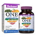 Bluebonnet Nutrition One for mænd hele food- Based Multiple, Daily Nutrition *, Non- GMO, Vegetarisk Friendly, Kosher, Gluten- Free, Soy- Free, Dairy- Free, Iron Free, 30 Vegetabilske kapsler, 30 Servere
