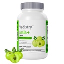 Amla + Fruit Extract Supplement: 124; 1100mg Indian Gooseberry Tablets with Long Pepper