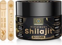 600mg Shilajit Pure Himalayan Organic Shilajit Resin- Shilajit Resin Organic Gold Grade, 100% Pure Organic Shilajit for Energy & Immune Support, Rich in Fulvic Acid & 85 + Trace Minerals, 1 Pack