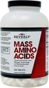 Beverly International Mass Aminosyrer, 500 Tabs. Brug Pre-Post Workout, med Måltider, Essential for Muscle Recovery og Reparation. Komplet Aminosyreprofil