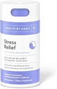 Sundhed ved Habit Stress Relief Supplement (60 kapsler) - Vitamin B, Zen, Lemon Balm, Understøtter afslapning, Mood Balance, Reducer stress, Non- GMO, Sukker Free (1 pakke)