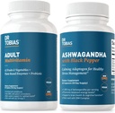 Dr. Tobias Voksen Multivitaminer og Ashwagandha kapsler, Støtte Samlet Wellness & Balanceret Energi & Resilience, Vegan, Non- GMO