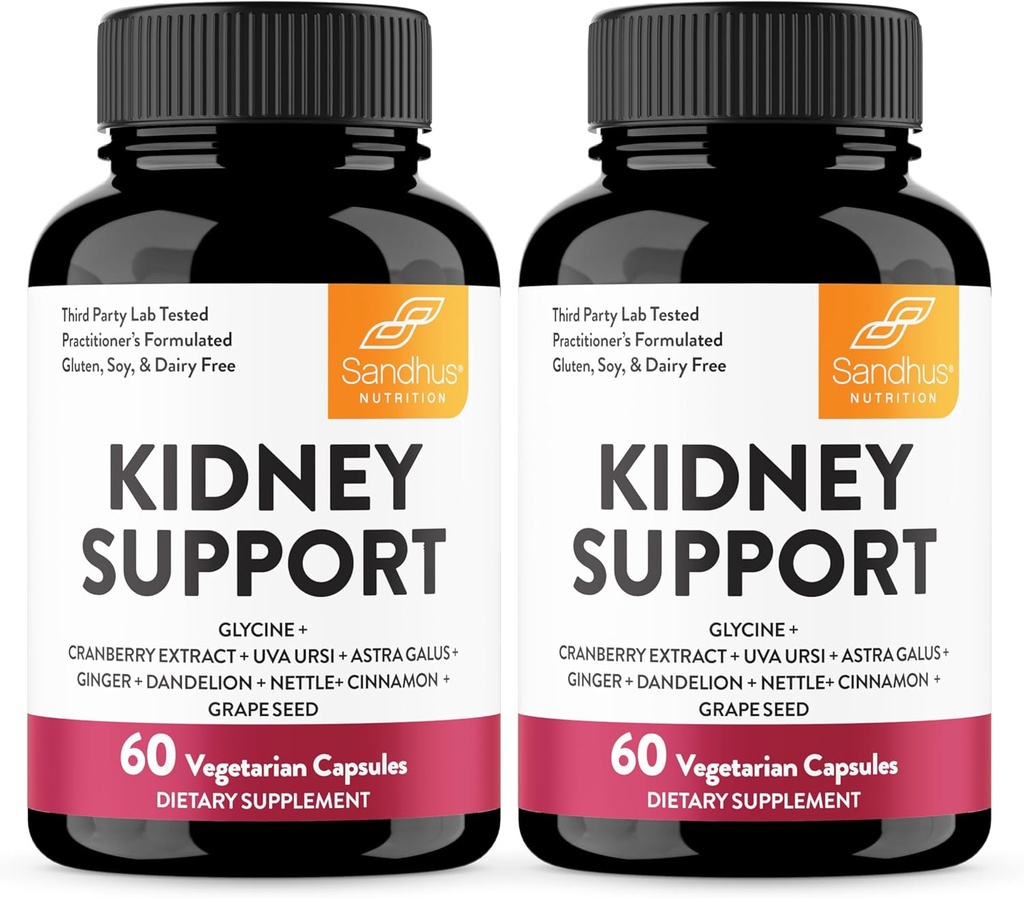Sandhu 's Kidney Cleanse Detox & Repair Support Supplement til mænd og kvinder