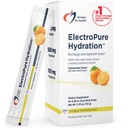 Design til sundhed ElectroPure Hydration Pakninger, Clementine Flavor - Electrolytes Powder med C-vitamin, Magnesium, Zink og kalium - med Stevia og Monk Fruit Sweetener (14 Stick Packets)