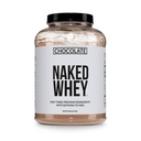 NAKED Whey Protein supplement pulver, chokolade, GMO fri, soja fri, gluten fri støtte muskelvækst og inddrivelse 60 Servering, 5 Ib
