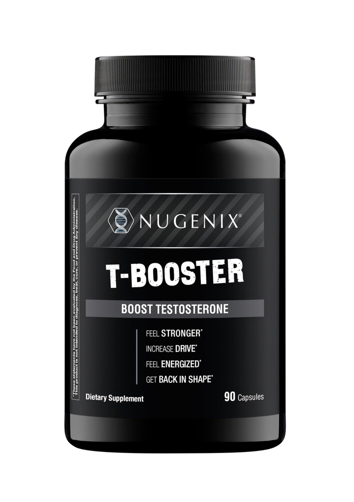 Nugenix T Boost - Gratis Testosteron Booster tillæg for mænd, 90 Greve