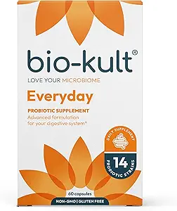 Bio-Kult Probiotics Digestive Health Supplement 120 & 60 Count