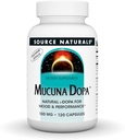Source Naturals Mucuna dopa, for Mood & Performance *, 100 mg - 120 vegetariske kapsler