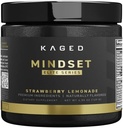 Kaged Nootrop Mindset Elite, Fokus og Produktivitet Supplement, Stimulant Gratis, Understøtter Arbejdshukommelse, Fokus og Mood *, Jordbær Lemonade - 30 Serveringer
