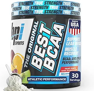 BPI Sports Bedste BCAA pulver - Muscle Recovery Support - Forgrenet Chain Amino Acids