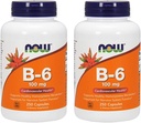 NU vitamin B- 6 100mg, 250 kapsler (pakke med 2)