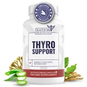 Thyro Support - Thyroid tillæg med Selen, Bladderwrack & Zink - Thyroid sundhed for kvinder & mænd - Vegan, ikke GMO, Gluten Free - 120 kapsler