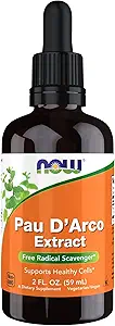 Now Foods Supplements, Pau D 'Arco Extract Liquid med Dropper, Free Radical Scavenger *, 2-Ounce