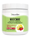 NaturalSlim Magicmag Pure Magnesium Citrate Powder Stress, Forstoppelse, Muscle, Heart Health, og Søvnighed Support Buddy 124; Raspberry Lemon Magnesium Supplement - 8oz Drink Mix (Solo)