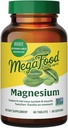 MegaFood Magnesium - Understøtter hjerte & nervesystem - Magnesium supplement med fermenteret Magnesium Glycinat - Vegan, Glutenfri, Non- GMO og Kosher - Made without 9 Food Allergens - 60 Tabs