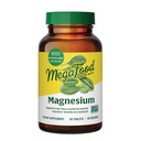 MegaFood Magnesium - Understøtter hjerte & nervesystem - Magnesium supplement med fermenteret Magnesium Glycinat - Vegan, Glutenfri, Non- GMO og Kosher - Made without 9 Food Allergens - 60 Tabs