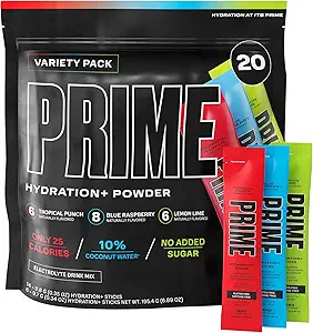 PRIME HYDRATION + Sticks VARIFTIGE PAKNING 124; Hydration Powder Single Serve
