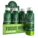 BrainJuice Focus & Energy Drink Shots, Nootropics med Alpha GPC, B Vitamin & Organic Green Tea Coffein, Supports Focus, Memory & Clarity, Non- GMO, Gluten Free, Classic, 2,5 fl oz, 12 Pack