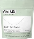 Amy Myers MD Leaky Gut Revive - Gluten- Free & Non- Dairy - Botanisk Blend for sund Gut Support - GI Health Support med Prebiotic Fiber, Slippery Elm Bark & Marshmallow Root - 6,3 oz (30 Servere)
