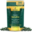 Biogenese Organic Spirulina Mini tabletter - 300 Count (200 mg)