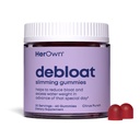 hendes egen Debloat Gummy, Bloating og Gas Relief, Hjælper Reducere vandretention, Understøtter energi, med Apple Cider Vincious og Mælkebøtte, Gluten og Soy Free, Vegan, 60 Gummies, 60 Servering