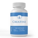PURE ORIGINAL INGREDIENSER Creatin, (100 kapsler) Altid ren, ingen tilsætningsstoffer eller fyldstoffer, Lab Verified