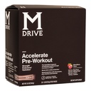 Mdrive Accelerate Pre- Workout Powder, Single Serving Packets, Mixed Berry, 30 Count (Stimulant, Mixed Berry)