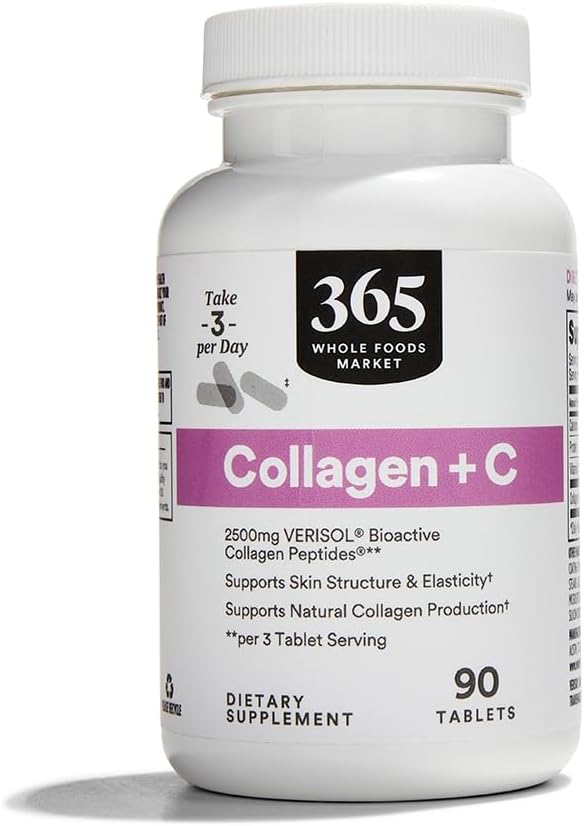 365 af Whole Foods Market, Collagen Verisol 2500Mg, 90 Greve