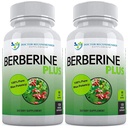 DOCTOR ANBEFALEDE TILLÆG Berberine Plus 1200mg Per Serving - 120 Veggie Capsules Royal Jelly (120 Greve (pakke med 2))