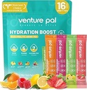Venture Pal Sugar Free Electrolyte Powder Packets - Flydende Daily IV Drink Mix for Rapid Hydration & Party Recovery
