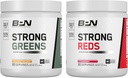 BARE YDEEVNE NETRITION BPN Stærke Grønne (Ananas kokos) & røde (Jordbær) Superfood Bundle