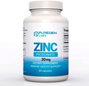 Zinc Picolinate 30mg [High Absorption] Supplement – Zinc Picolinate for Immune Support System 60 Capsules