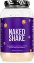 Nøgen Shake - Blueberry Muffin Protein Powder - Opskåret plante baseret protein fra amerikanske og canadiske Farms med MCT Oil, Gluten- Free, Soy- Free, Ingen GMO 'er eller kunstige sødestoffer - 30 Servere