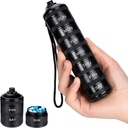 Ugentlig Metal Pill Organizer - Travel Pill Box, Vandtæt Pill Case, 7 dages Aluminum Alloy Pill Container, Bærbar Pill Holder til medicin, tillæg, fiskeolie