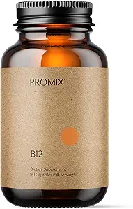 Promix Nutrition Vitamin B12 Supplement - 1000mcg som Methylcobalamin - Gut venlig - 90 tæller