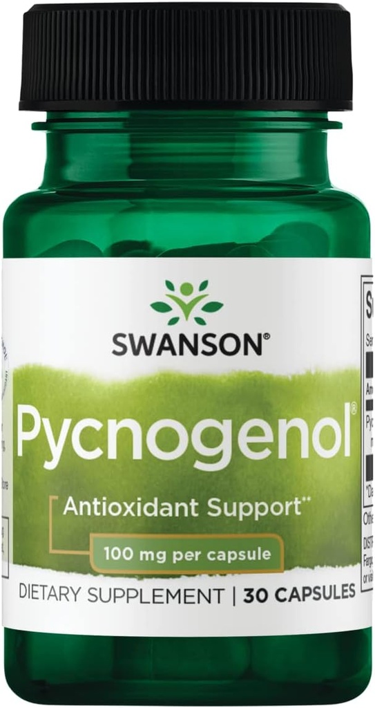 Swanson Pycnogenol 100 Milligram 30 Kapsler