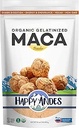 Happy Andes Organic Maca Powder Gelatinized - Premium Quality, Used to Increased Stamina & Energy, Gelatinized for Easy Digestion 16 oz, 1