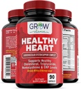Heart Support, Promoes Cardiovaskulær Sundhed, Triglycerid, Homocystein, og CRP Niveauer, Natural Artery Cleanse, Lavet med 22 Premium urter & vitaminer
